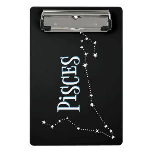 Im A Pisces Zodiac.Trendy Pisces Zodiac Sign Mini Klemmbrett