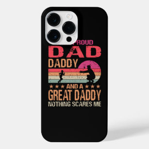 I'm A Proud Dad Great Daddy Nothing Scares Me Fath iPhone 14 Pro Max Hülle