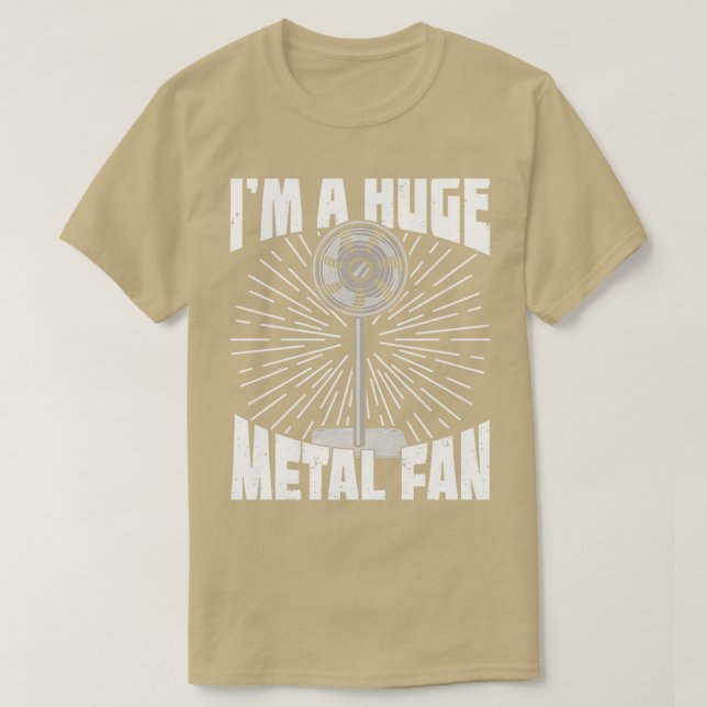 Im A Rige Metal Fan T-Shirt (Design vorne)