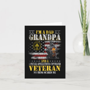 Im A Vater Großpa Special Operations Command Socom Karte