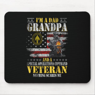 Im A Vater Großpa Special Operations Command Socom Mousepad