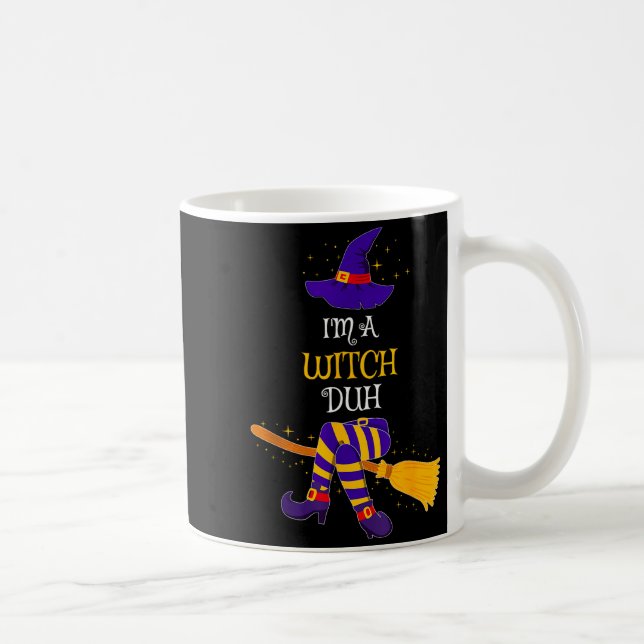I'm A Witch Duh Family Matching Costume Group Hall Kaffeetasse (Rechts)