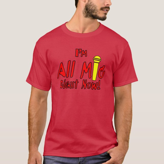 Im All Mic Junge T-Shirt (Vorderseite)