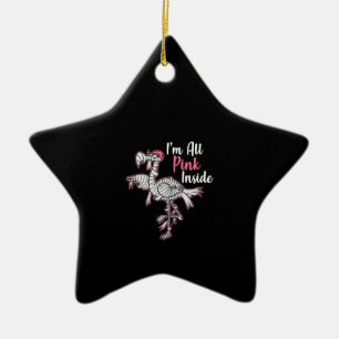 Im All Pink Innen Funny Halloween Flamingo Geschen Keramik Ornament