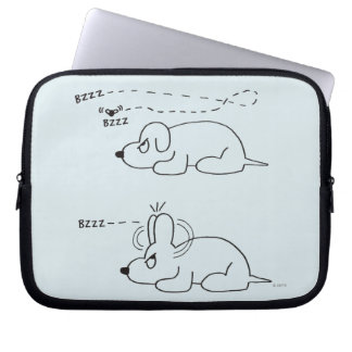 Im Alter eines Hundes Laptopschutzhülle