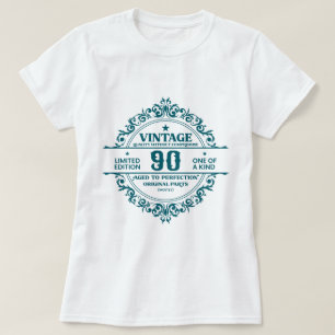 Im Alter zur Perfektion Vintage 90 (Anpassbar) T-Shirt