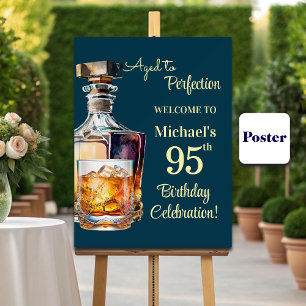 Im Alter zur Vollkommenheit Männer 95. Whiskey Geb Poster