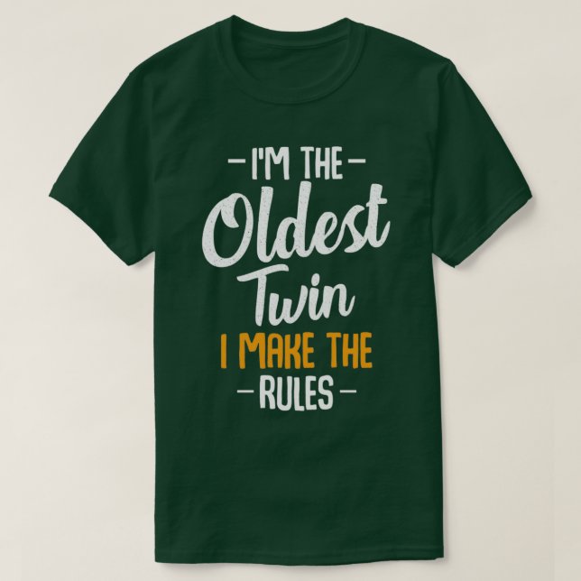 Im ältesten Zwillingsbruder der Funny Matching Fam T-Shirt (Design vorne)