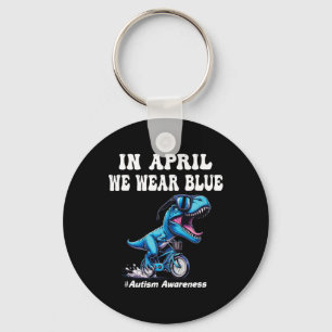 Im April tragen wir Blau Autismus Schlüsselanhänger