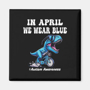 Im April tragen wir Blauautismus Magnet