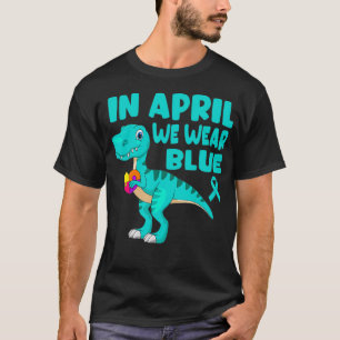 Im April tragen wir blaue Autismus Awareness Boys T-Shirt