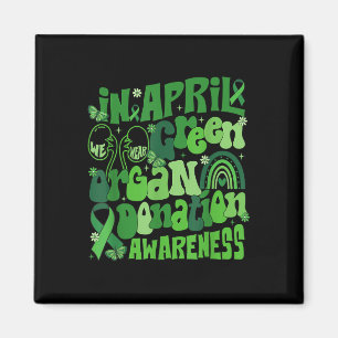 Im April tragen wir das Bewusstsein für die Spende Magnet