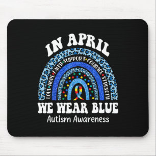 Im April tragen wir das Blue Autismus Awareness Mo Mousepad