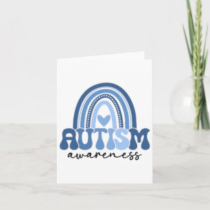 Im April tragen wir den blauen Autismus Awareness Karte