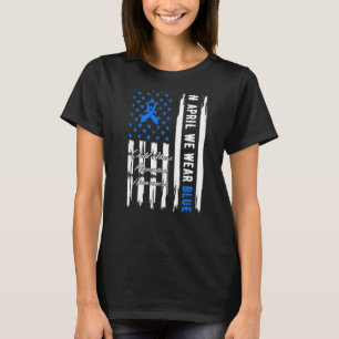 Im April tragen wir eine blaue Ahnung von Kindesmi T-Shirt