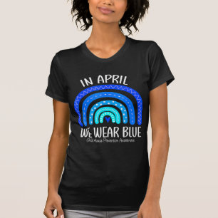 Im April tragen wir eine blaue Ahnung von Kindesmi T-Shirt