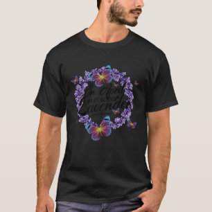 Im April tragen wir Lavendel Stress Awareness Mona T-Shirt
