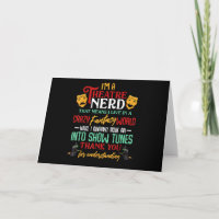 Im Atre Nerd auf Bühne Schauspielerin liebt Schaus