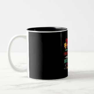 Im Atre Nerd auf Bühne Schauspielerin liebt Schaus Zweifarbige Tasse