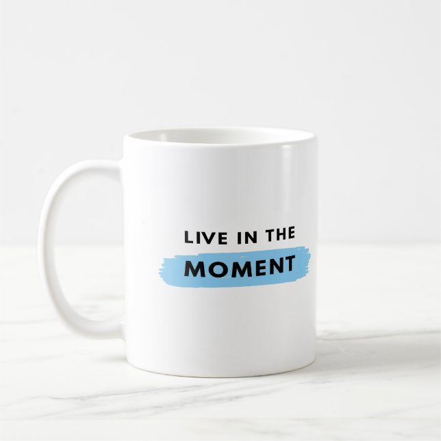 im Augenblick der Kaffee-Tasse Kaffeetasse (Links)