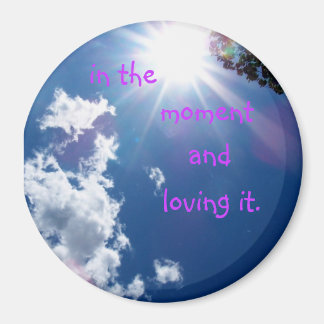 Im Augenblick Himmelmagnet Magnet