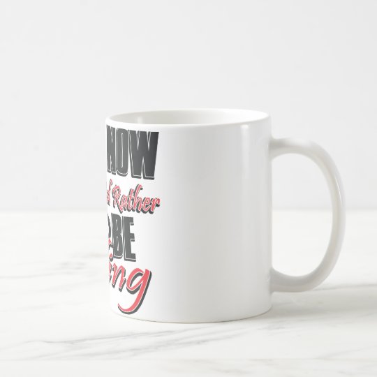 Im Augenblick würde ich vielmehr mein Fahrrad Kaffeetasse