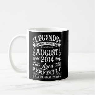 Im August 2014 waren die Legenden 8 Jahre alt Gebo Kaffeetasse