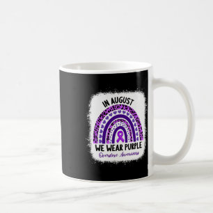 Im August tragen wir eine Lila Überdosierung Kaffeetasse
