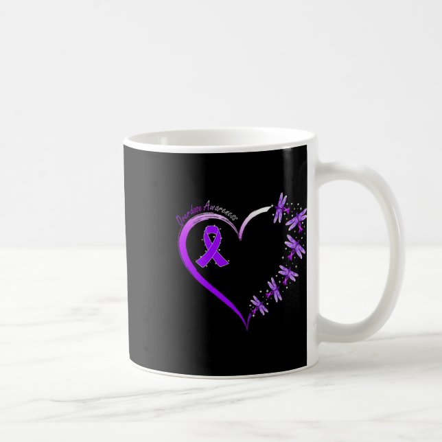 Im August tragen wir einen Lila Überdosierungsdrag Kaffeetasse (Rechts)