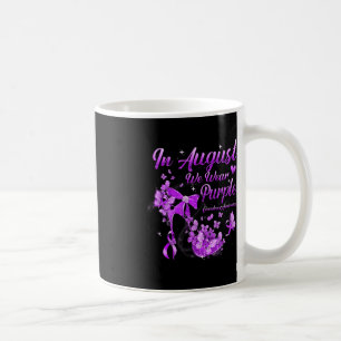 Im August tragen wir Lila Schmetterlingsüberdosis Kaffeetasse