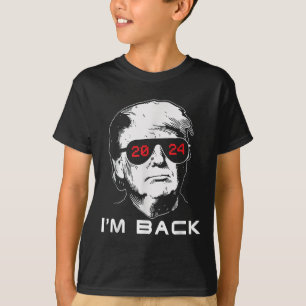 Im Back Trump 2024 Patriotic nehmen Amerika zurück T-Shirt