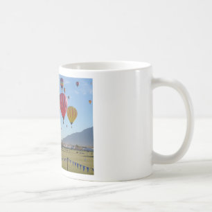 Im Ballon aufsteigen Kaffeetasse
