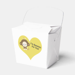 Im Bananen für dich Monkey Geschenkschachtel