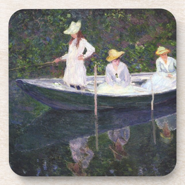 Im Bark - Claude Monet - 1887 Getränkeuntersetzer (Vorderseite)