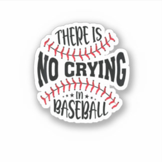Im Baseball gibt es kein Weinen Aufkleber