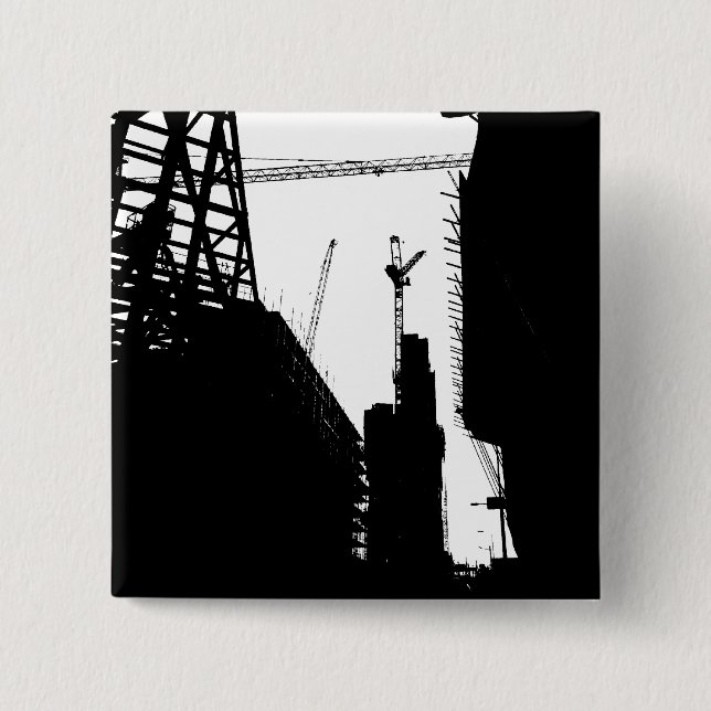 Im Bau Button (Vorderseite)