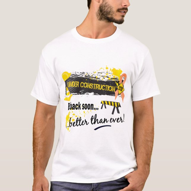 Im Bau Endometrial Krebs T-Shirt (Vorderseite)