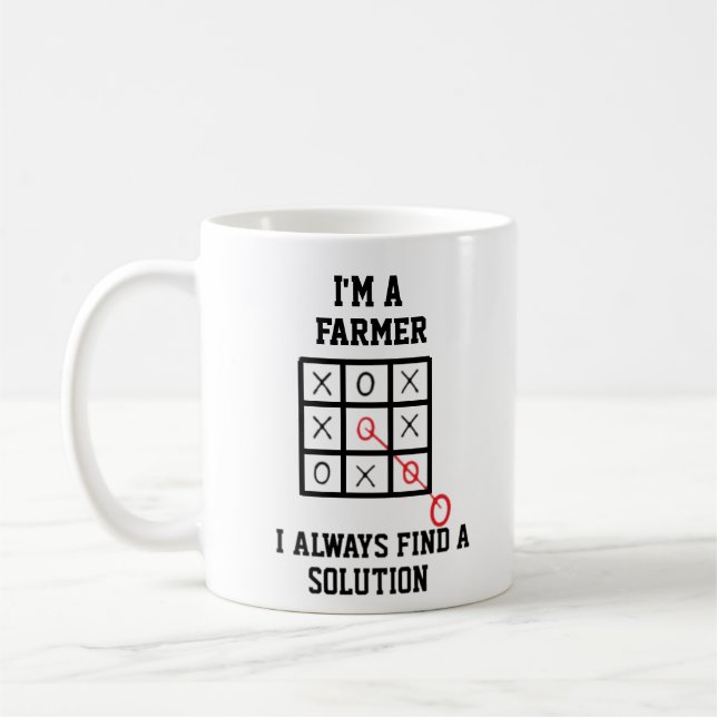 Im Bauer finde ich immer eine Lösung Tasse (Links)
