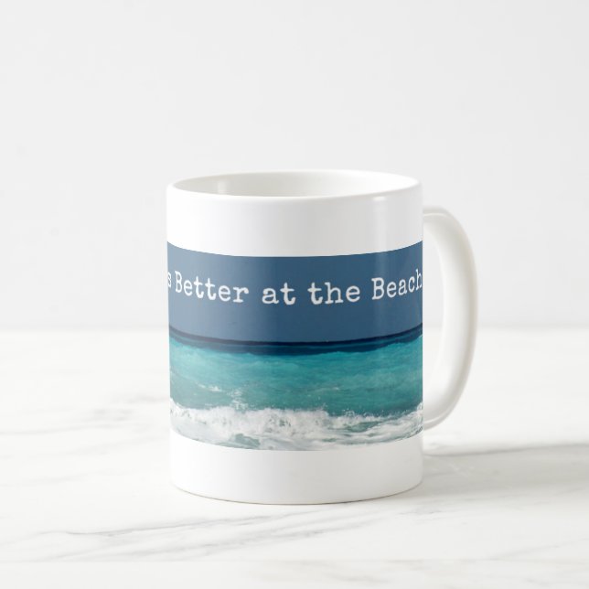 Im Beach Classic ist alles besser Kaffeetasse (VorderseiteRechts)