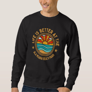 im Beach Park Ocean Spaß Summer Sweatshirt