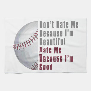 Im Beautiful Im Good Baseball Handtuch
