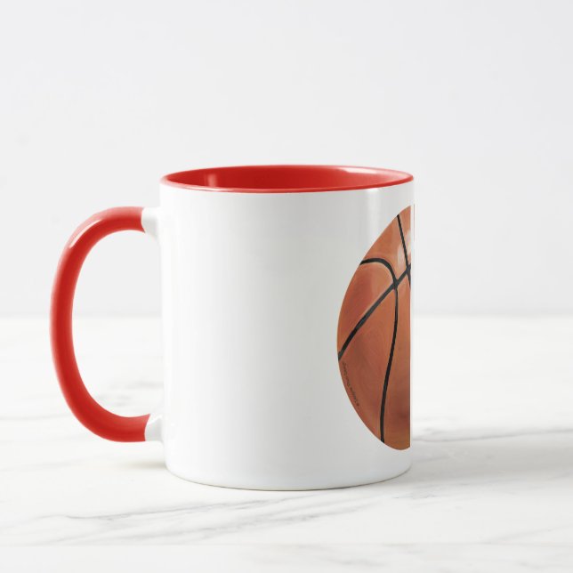 Im Beautiful Im Good Basketball Tasse (Links)