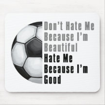 Im Beautiful Im Good Soccer Ball