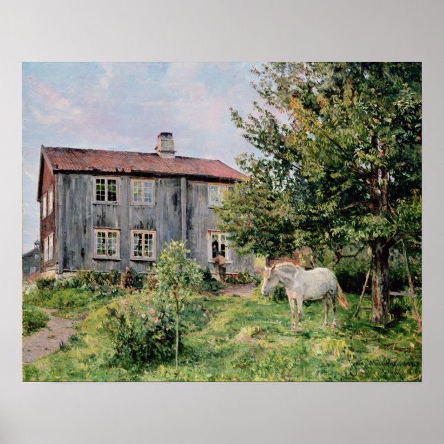 Im Betrieb, 1889 Poster (Vorne)