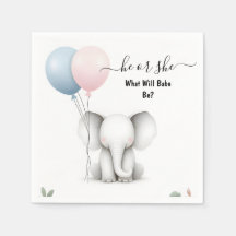 Im Big Zoo Baby White Elephant Birth Gender Reveve