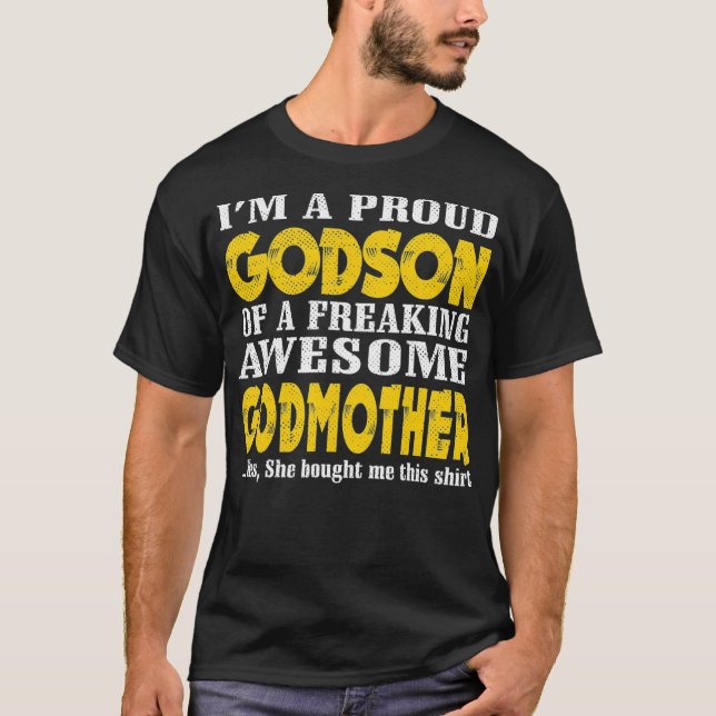 Im bin ein stolzer Godson einer freakenden phantas T-Shirt (Vorderseite)