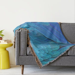 I'm blue - Macaw feathers Decke