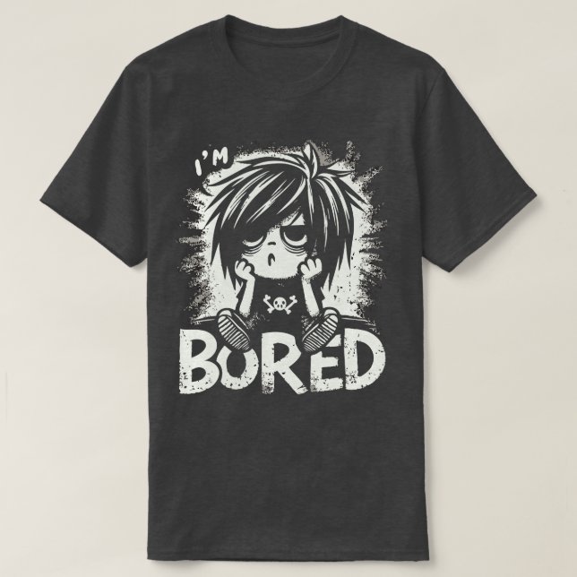 Im Bored T-Shirt (Design vorne)