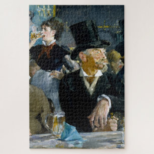 Im Café von Manet Impressionist Malerei