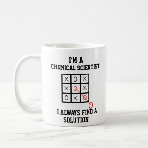 Im Chemiewissenschafter finde ich immer eine Lösun Kaffeetasse